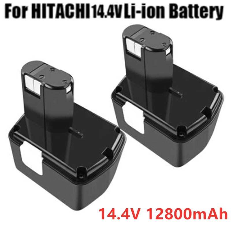 14.4V 12800mAh Batterie Rechargeable Pour Hitachi EB1414S EB14B EB1412S 324367 EB14S DS14DL DV14DL CJ14DL DS14DVF3 NI-MH