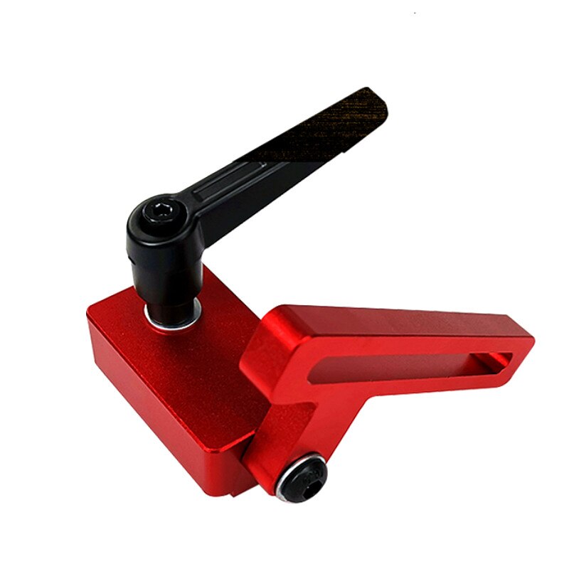 Trabajo de la madera T pista limitador Mitra cerca conector de aluminio parada de guía de inglete bloque vio Mesa deslizante entre corchetes paracaídas limitador: Type-A