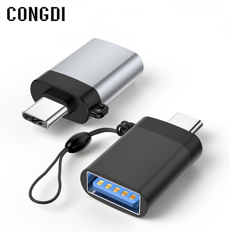 Adaptador USB a tipo C, Micro USB macho a tipo c, USB 3,0 hembra para iPhone, MacBook, cargador de teléfono, conector USBC OTG