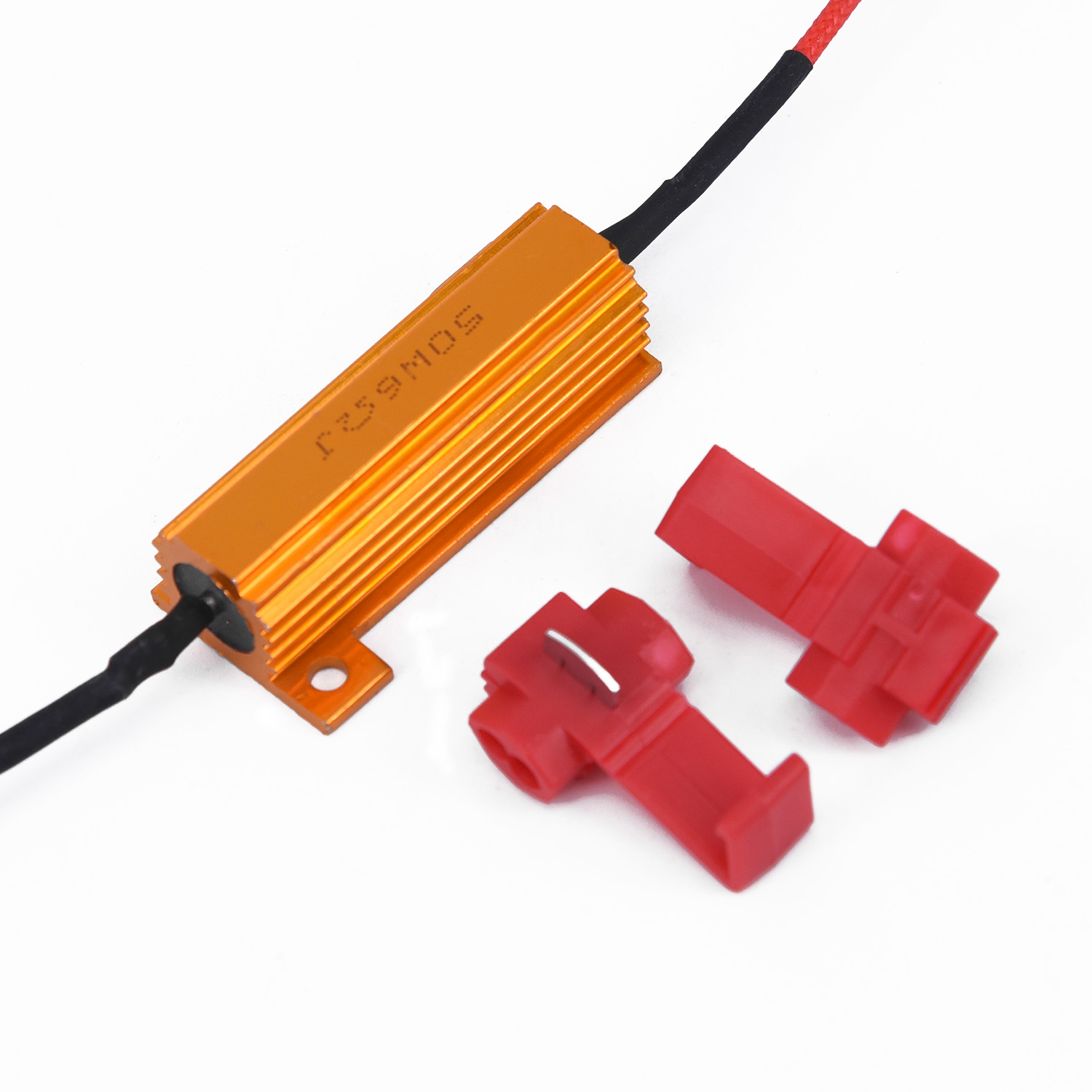 6Ohm Achterlicht Belastingsweerstand Fix LED Snelle Hyper Flash Fout Richtingaanwijzer Blinker