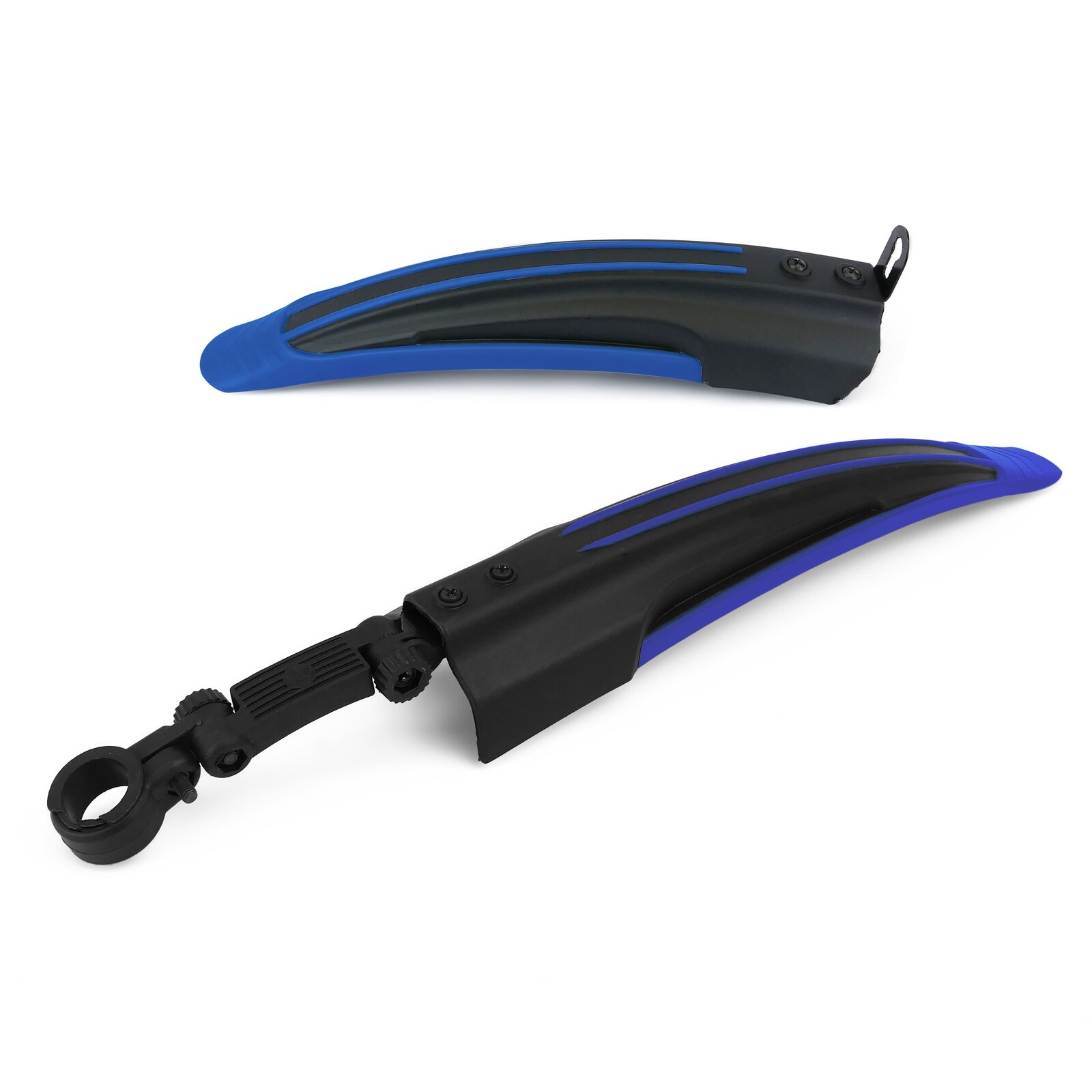 PrimeMatik-front &amp; rear bike bicycle Fender mountain bike MTB Blue