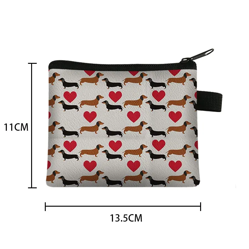 Simpatico gattino gatti/cuccioli stampa portamonete per adolescenti borse da scuola per bambini bambini donne per viaggio borsa portamonete d'argento portatile