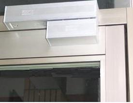 Aluminium Glazen Deur matched de elektronische slot op glas deurslot braket