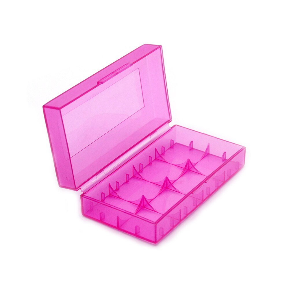 18650 batterieaufbewahrungsboxen aus pvc 16340 hartplastik 18650 16340 farben zur auswahl 5 für 18650/4 2 batterien