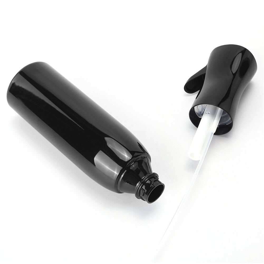 500ML Hair Spray Water Bottle Mister Hairstyling Flower Planting Tool Portable Black for Salon Barber