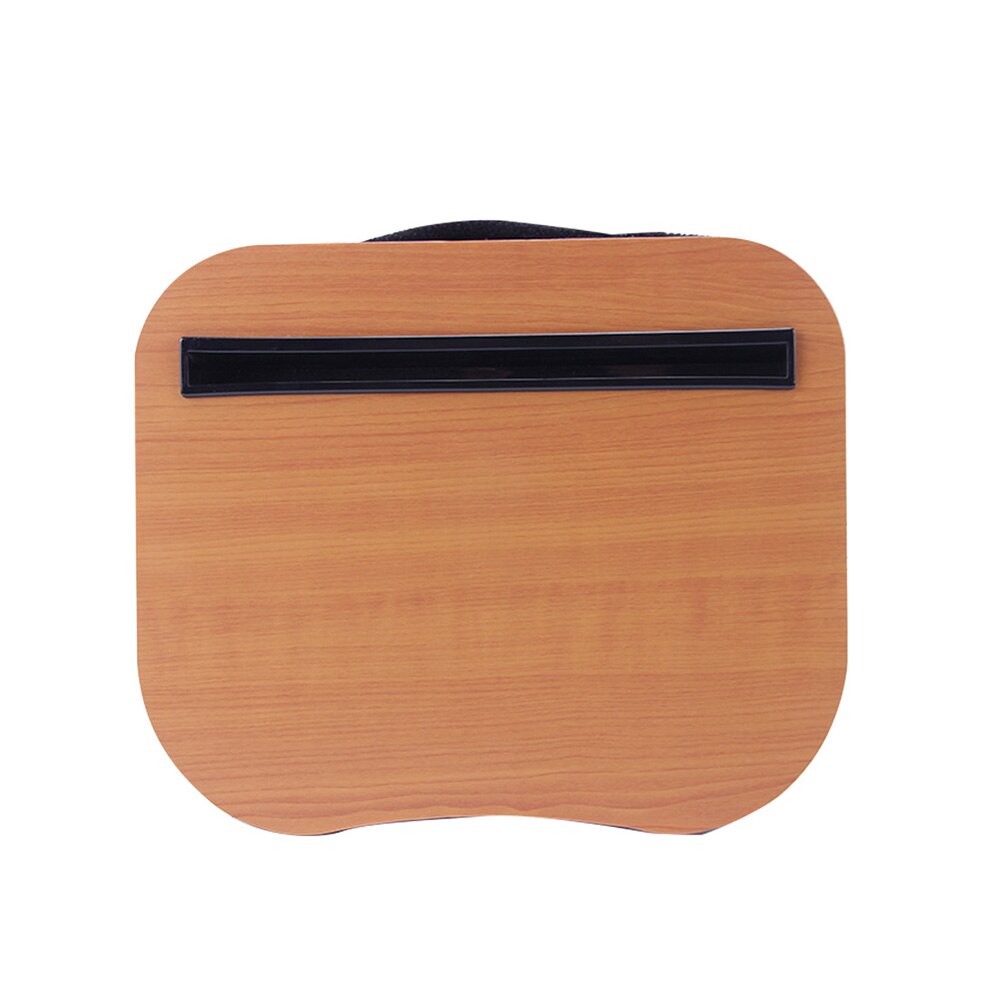 per PC tavoletta scrittura lettura casa ufficio ginocchio portatile scrivania supporto per telefono supporto per cuscino con manico pisolino da viaggio multiuso: marrone