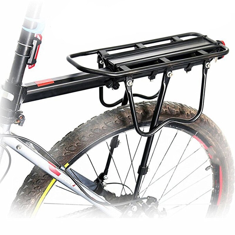 Fietsenrek Aluminiumlegering Bagage Bagagedrager Bagagedrager Kofferbak Voor Fietsen Mtb Bike Achter Plank Met Montage Wrench