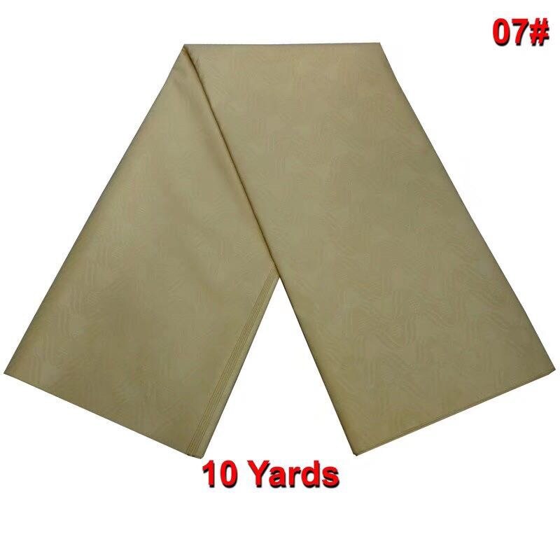 Embossed African Bazin Riche Fabric Getzner Polyester Material Bazin Fabrics Guinea Brocade Shadda Fabric For Nigerian Men Women: color10