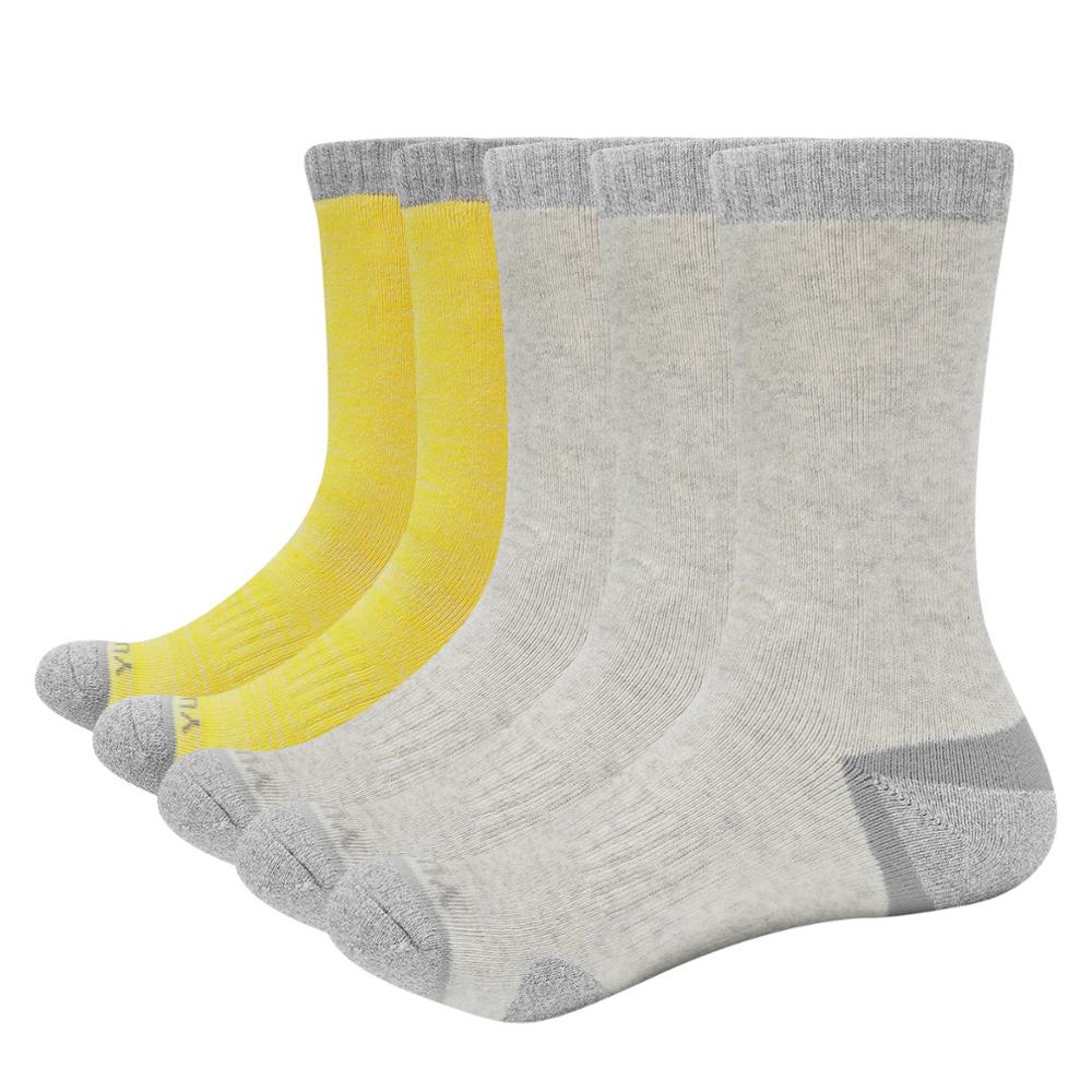 YUEDGE-Calcetines de protección de algodón para mujer, calcetín informal, para el trabajo, para hacer senderismo: 1808WLGYY / L(5.5-9.5 US size)