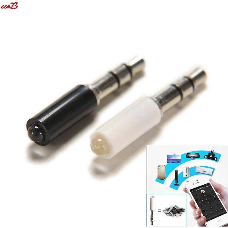 1pcs Universal 3.5mm Mobile Phone Smart Infrared IR Remote Control Jack For IOS/ Android Mini Intelligent Remote Control Plug