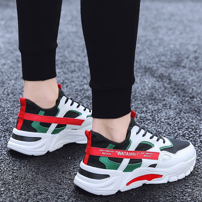 Herrsneakers herr par skor herr luftkudde bekväma herrskor chaussure tenis masculino zapatillas hombre sportskor