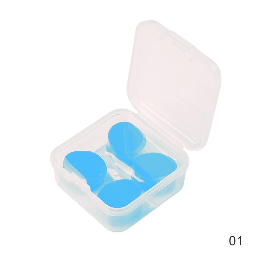 Oordopjes voor slapen, zwemmen, waterdichte oordopjes, zachte siliconen, modder, beste oordopjes, geluidsreductie, oorbescherming, 2/4/6 stuks/pak: Blauw 2 paar