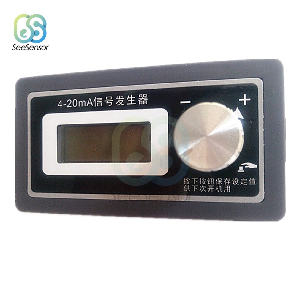 4-20mA Lcd Digitale Dispaly Signaal Generator Plc Stroomopnemer Load Tester Twee Draad Uitgang