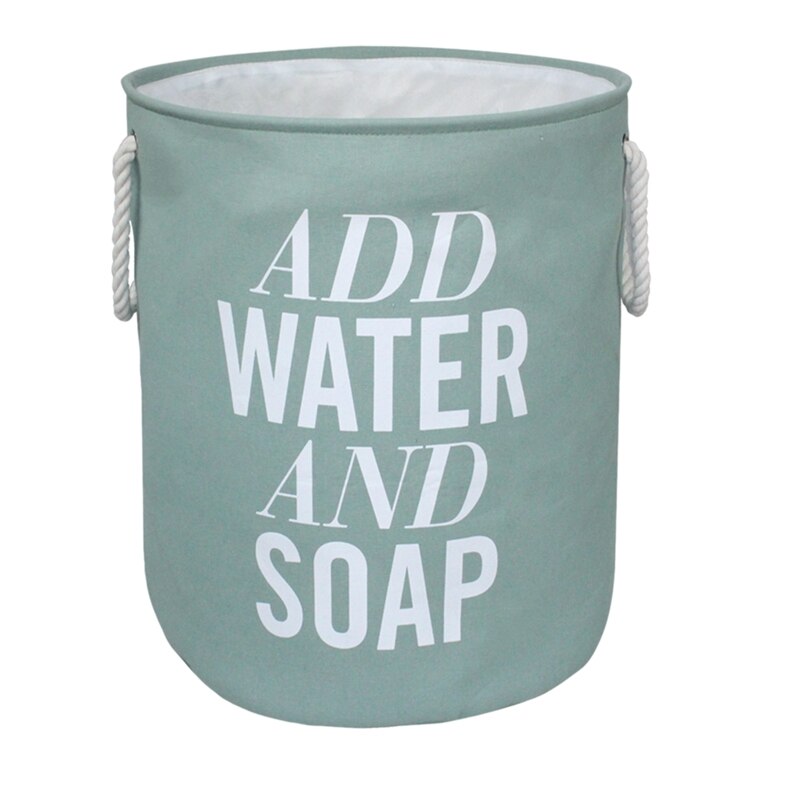 Grote opvouwbare wasmand, ronde opbergtas, grote wasmand, opvouwbare kledinghouder, speelgoedhouder, emmerorganizer: Groente