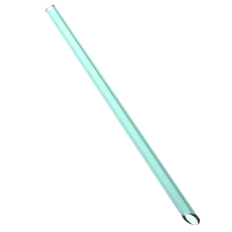 1 set herbruikbare glazen rietjes voor bruiloften, cocktails, sap, verjaardagsfeesten: Donkergroen