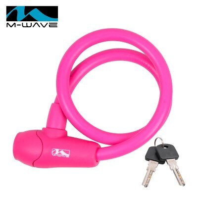 Siliconen Ring Fiets Lock 12*600 Mm: Roze