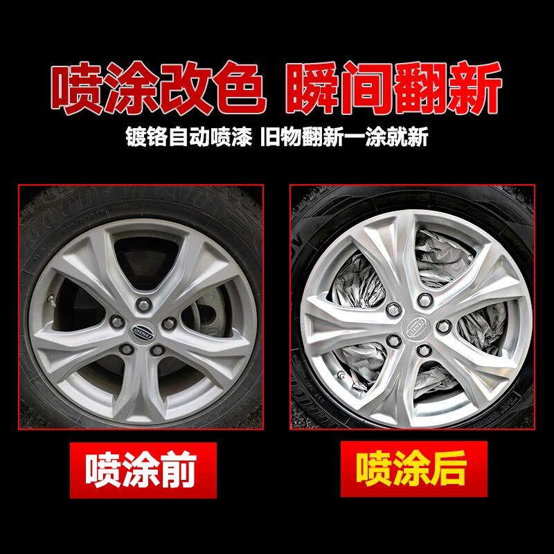 Auto-hub verfspuiten verzilveren chroom zelflakkend spuiten roestvrijstalen ring reparatie metaalrenovatie autologo ch