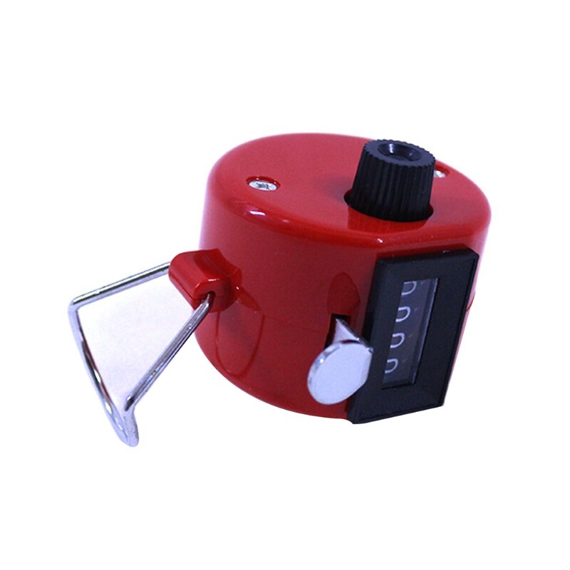 Portable Clicker Counter 4-Digit Number Counter Palm Clicker Counter Mechanical