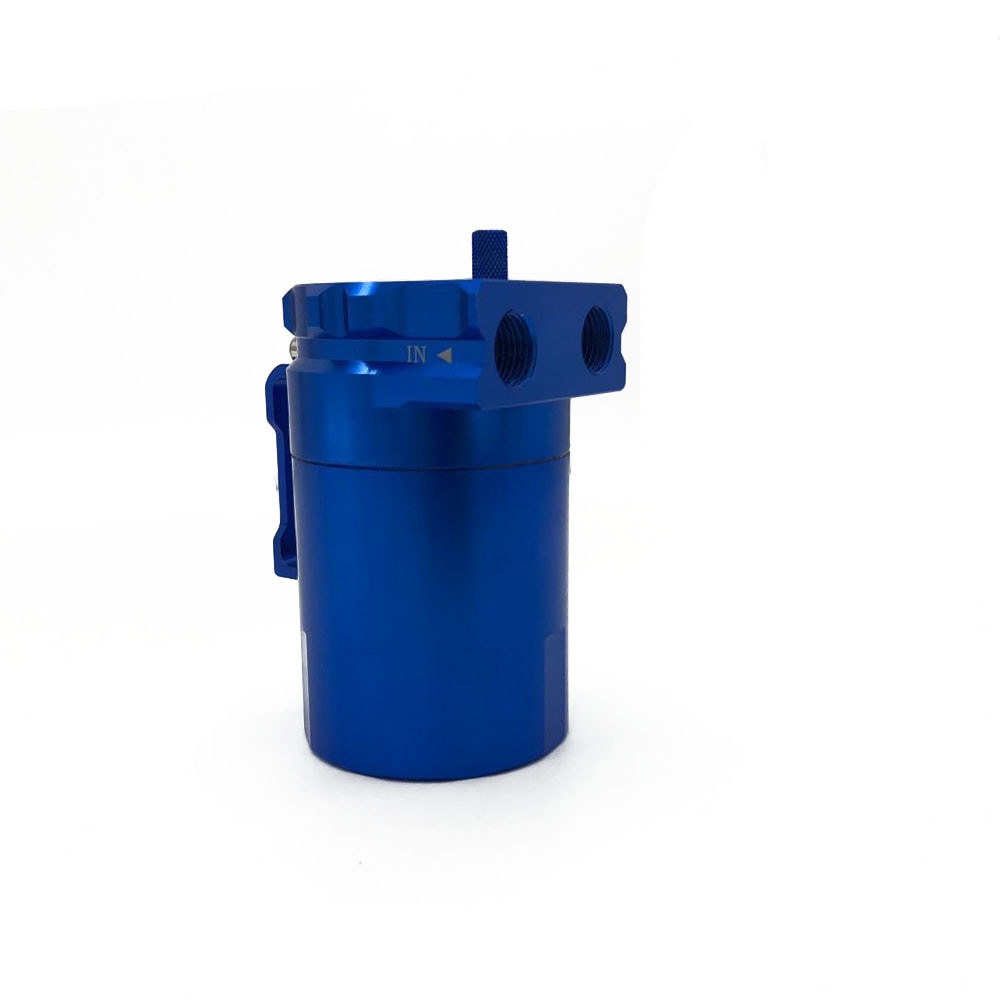 300ml Aluminum Baffled Car Oil Catch Tank Can Reservoir Universal Oil Catch Tank Cans