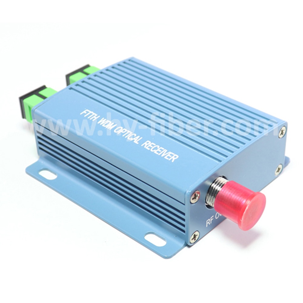 FTTH receptor pasivo CATV, Mini convertidor WDM óptico de nodo sin potencia, minimodo triplexor de puerto RF