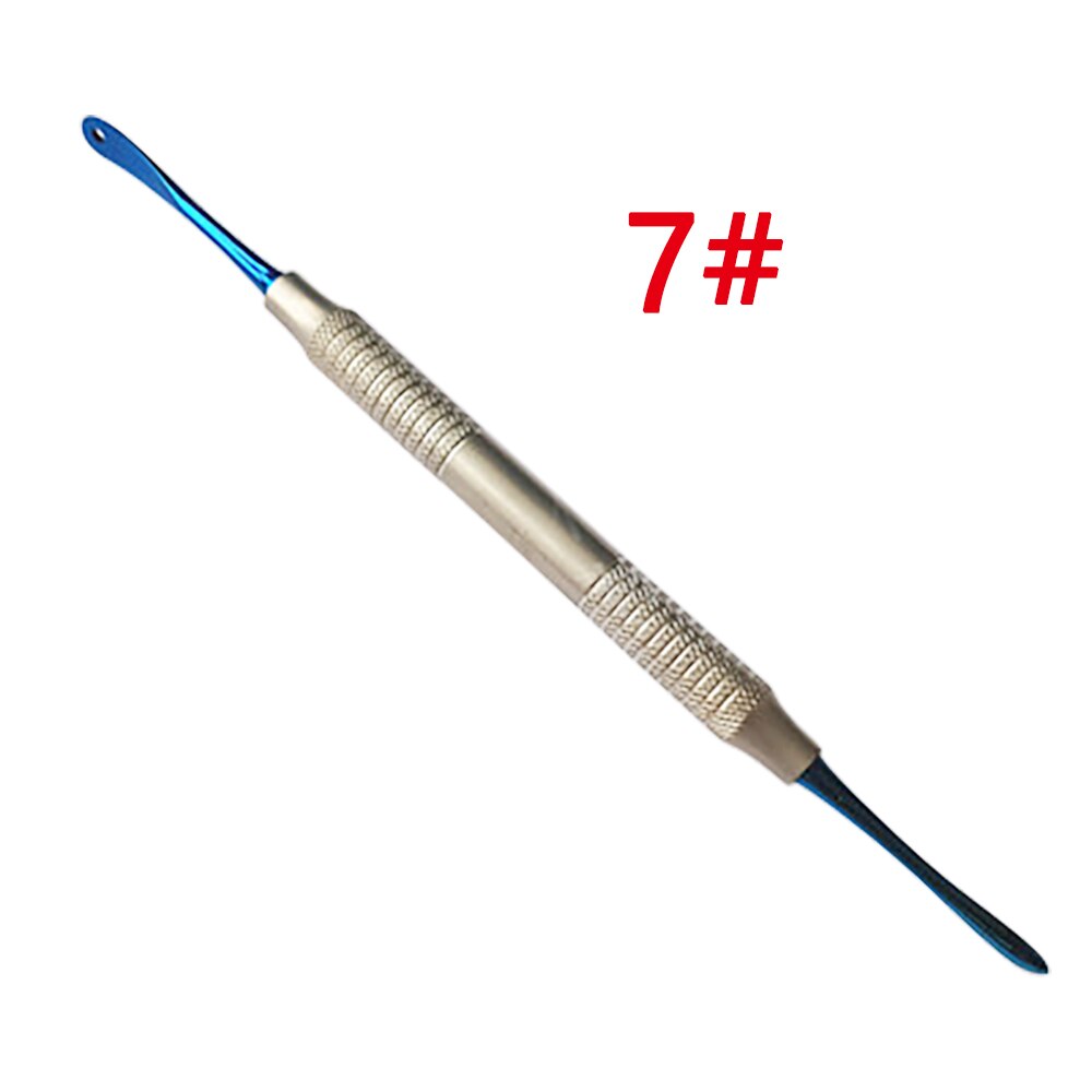 Instrument dentaire de pour le dénudage des dents, séparateur de la partie de l&#39;implant: 7