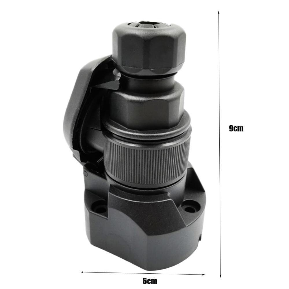13 Pin To 7 Pin Plug Adapter Car Trailer Truck Caravan Towbar Socket Converter Car plug and socket