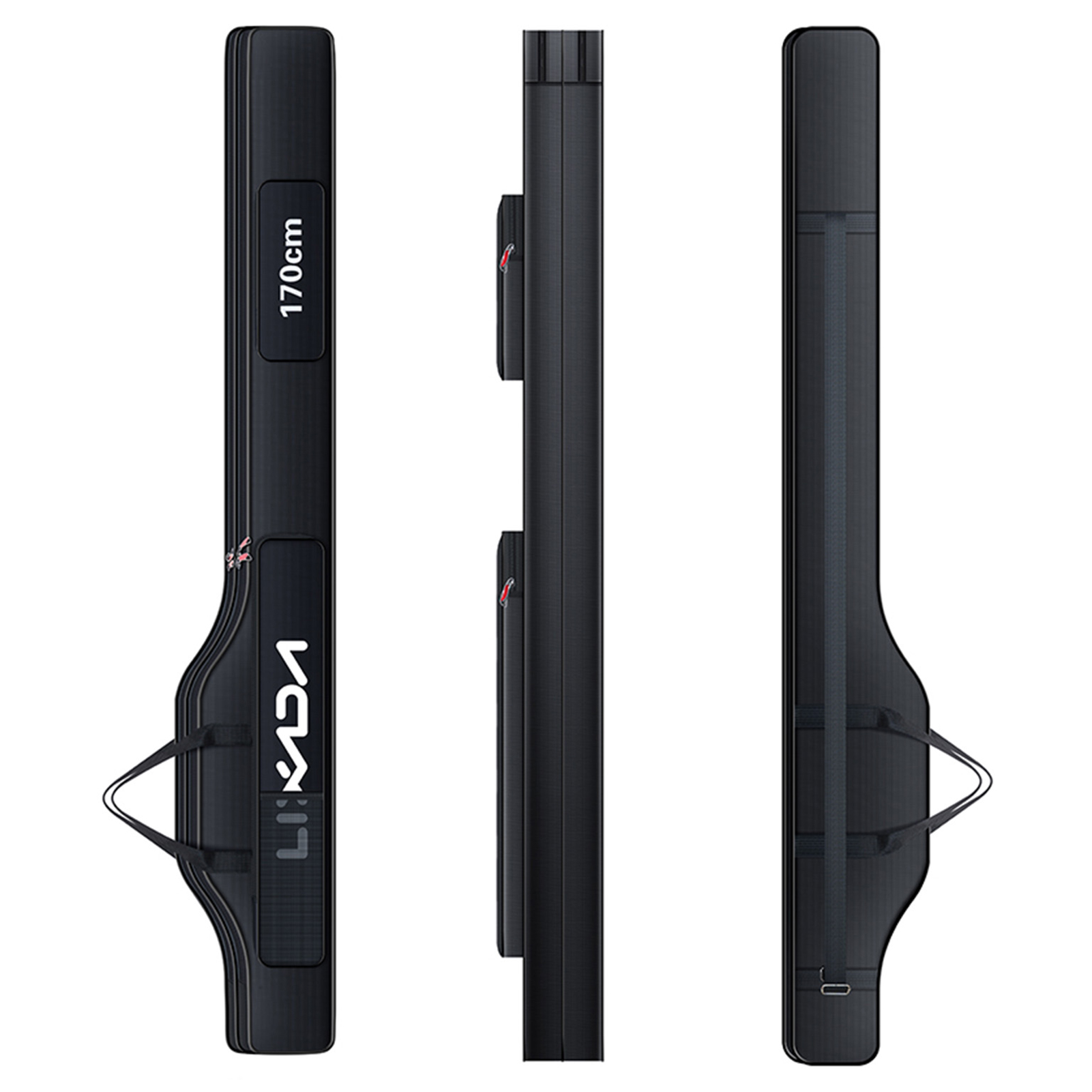 Lixada 190cm Fishing Bag Portable Folding Fishing Rod Reel Bag Fishing Pole Gear Tackle Tool Carry Case Carrier Storage