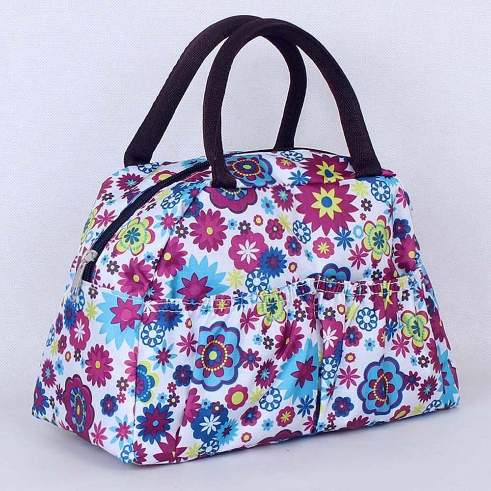 Handbag Small Bag Waterproof Printed Lunch Bag Bag Hand Carry Female Bag Storage Bag 31506: 11