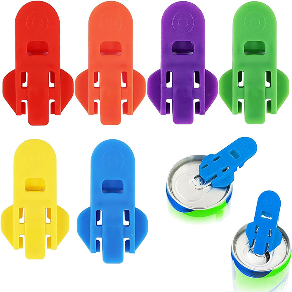 Semplice apribottiglie portatile riutilizzabile facile apriscatole nessun danno alle mani apribottiglie per bevande forniture da cucina strumenti da campeggio
