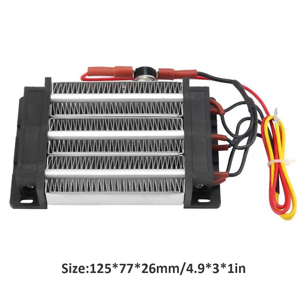 Élément chauffant en céramique 220 W, 600 V, chauffage d'air isolé, température constante automatique
