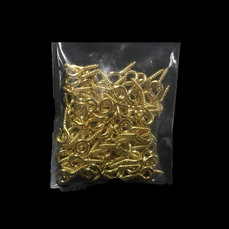 100 st/lot gör-det-själv smycken tillbehör klonaglar legeringsmaterial 4mm diameter rodiumplätering hängsmycke tillverkningsavdelning: 4 x 10 guld