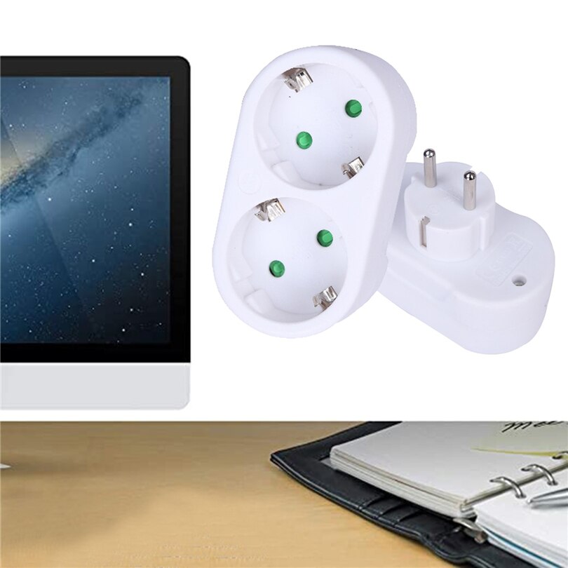 EU Standard Socket Round Plug 2/3 Holes Socket With Switch On Off Wall Double Socket EU Socket 230V Power Adapter Socket J60