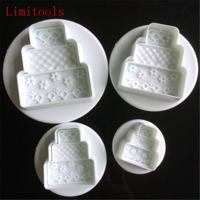 Bow Cookie Cutter Set - 3 Plastic Bow Tie Cutters For Cake, Cookies & Fondant - View #9