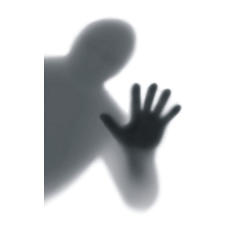 Halloween Horror Shadow Glass Stickers Bathroom Door Stickers Self-adhesive Paper Window Wall Sticker Decoration