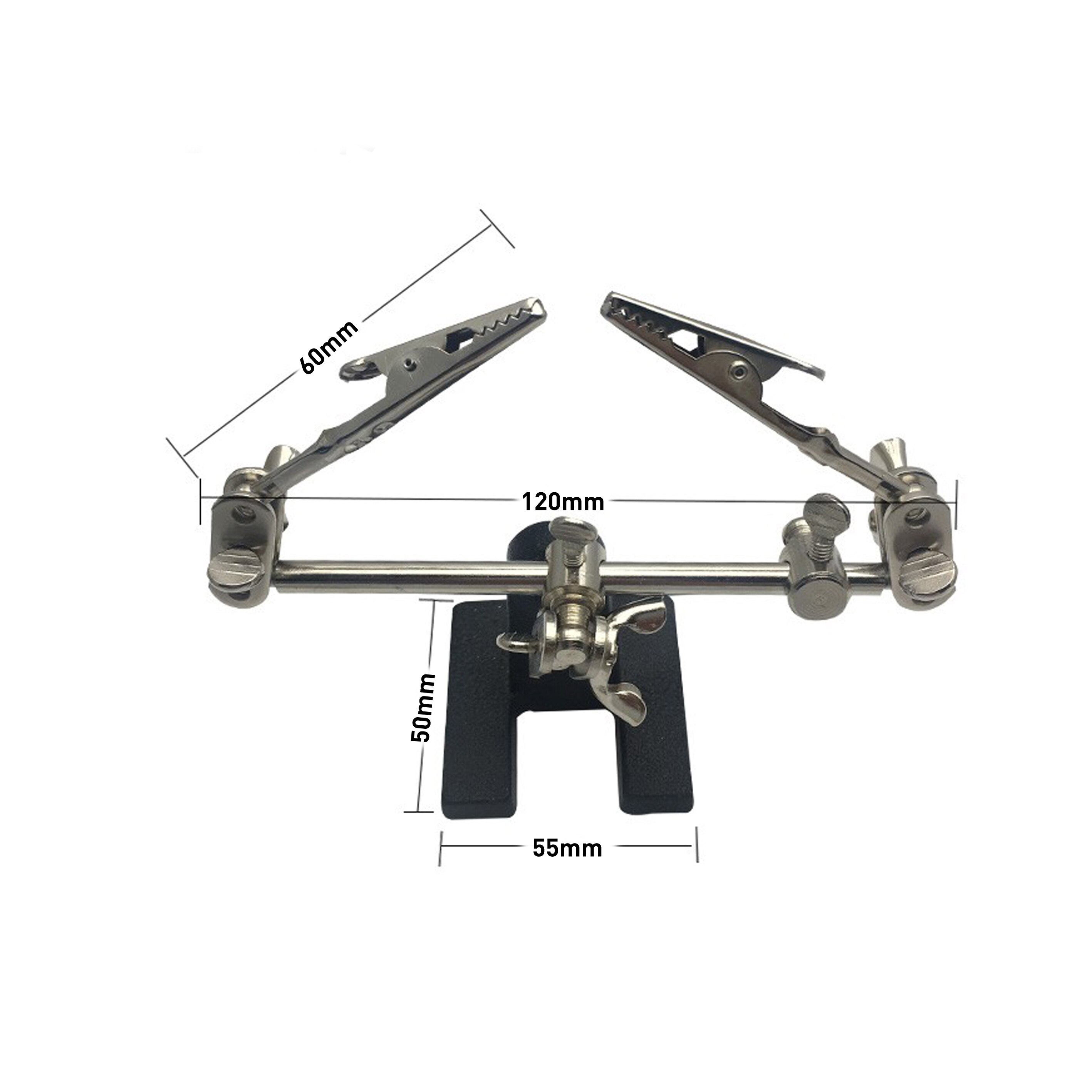 Pinzas de soldadura de joyería, accesorio soldado, soporte de Clip de soldador de tercera mano: only clip