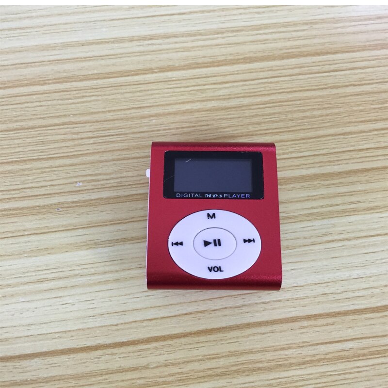 Usb Mini Clip MP3 Speler Lcd-scherm Ondersteuning 32Gb Micro Sd Tf Card Radio Met 1.8 Inch Cd met Scree Voor Ipod Stijl: 01