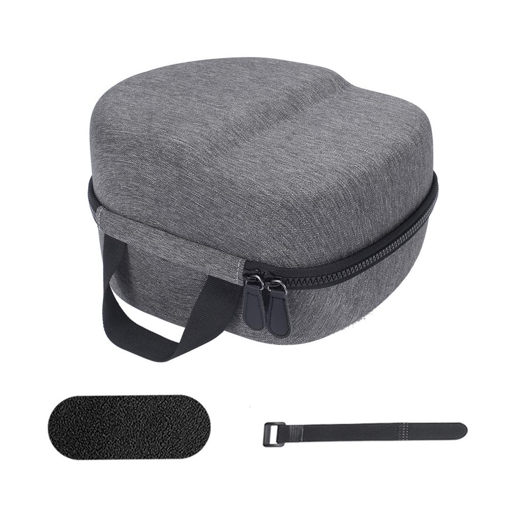 For Oculus Quest 2 Portable Storage Bag VR Headset Shockproof Virtual Reality Travel Carrying Case for Quest/Quest 2 Accessories: Gray