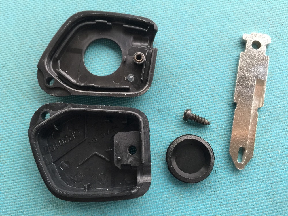 1pc Replacement Key blank For Peugeot 106 205 206 306 405 406 1 button Remote Key Fob case shell