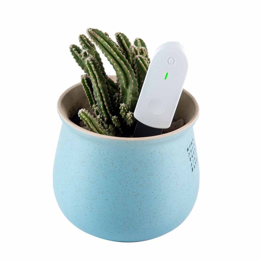 Planter blomster fugtig test instrument jord fugt sensor monitor vandtæt kompakt indikator lys jord hygrometer fugtighed