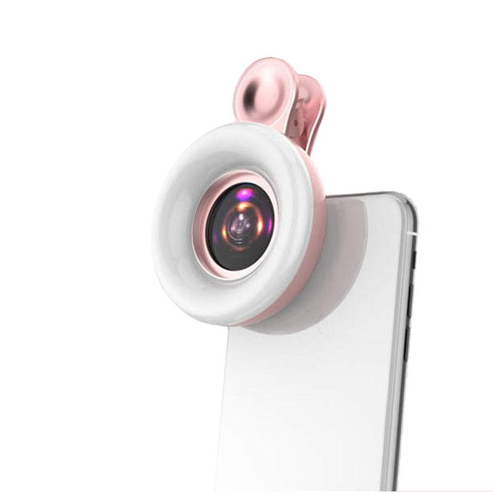 Lampade a portato telefono videocamera anello video luci macro veloce luce fotografia illuminazione supplementare accessori per telefoni