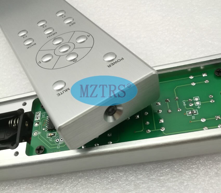 All aluminum alloy shell infrared learning type remote control universal remote control learning code fixed code