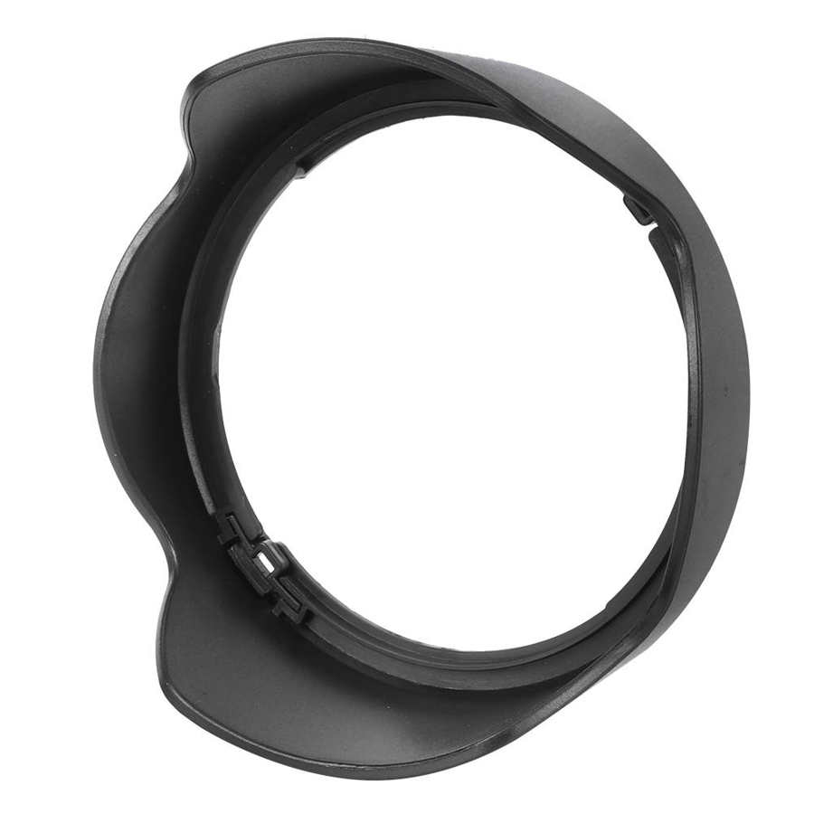 Pare-soleil en plastique noir pour caméra EW-73C, pour objectif de caméra EF-S 10-18mm f/4.5-5.6