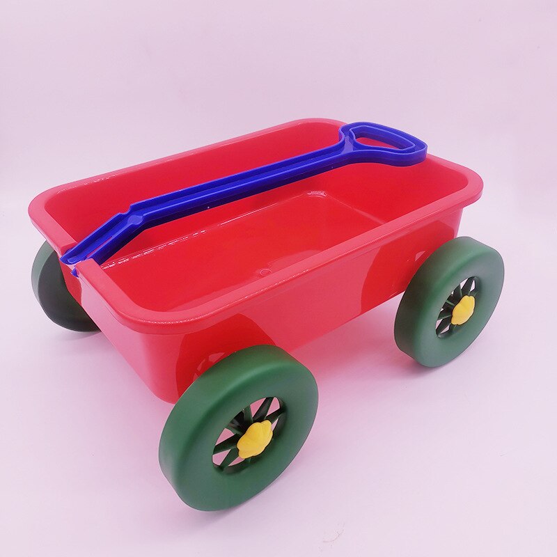 Kit de chariot de plage, jouets de communication parent-enfant, bébé jouant au sable, jouets de plage: Coloré
