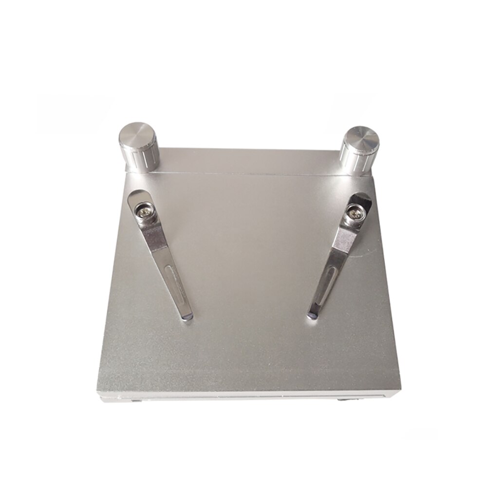 Microscope Precision Moving Platform Macro Working Stage XY Axis Displacement Slide Manual Sliding Table Stroke 40MM: With clamp