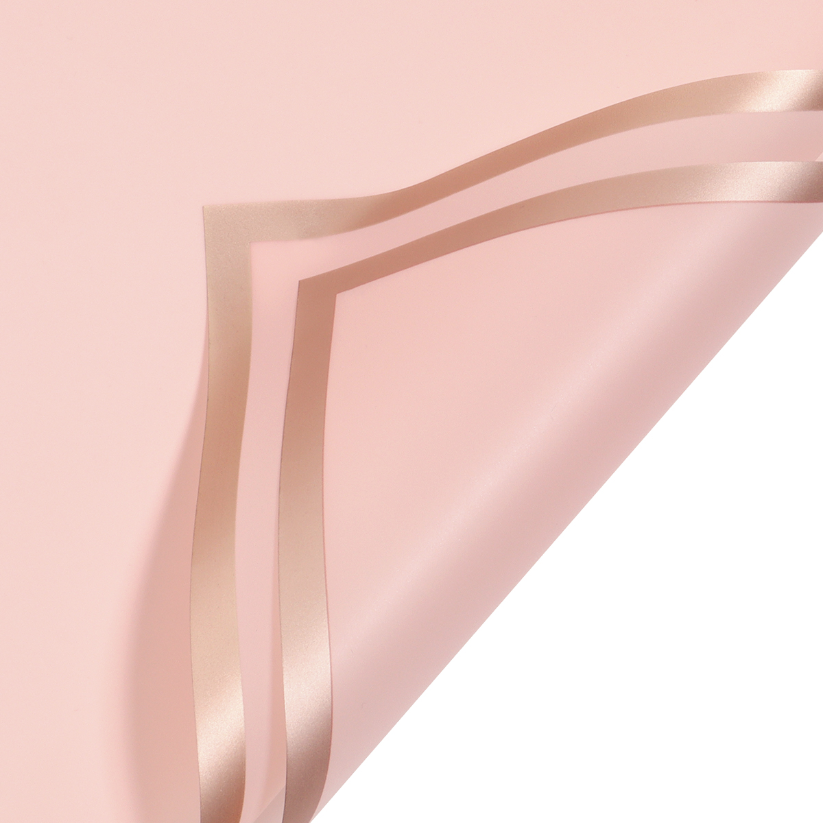 20 Stuks Plastic Boeket Inpakpapier Kleur Waterdicht Gouden Rand Jelly Film voor DIY Bloemen Party Thuis Verpakkingsbenodigdheden: Zilver