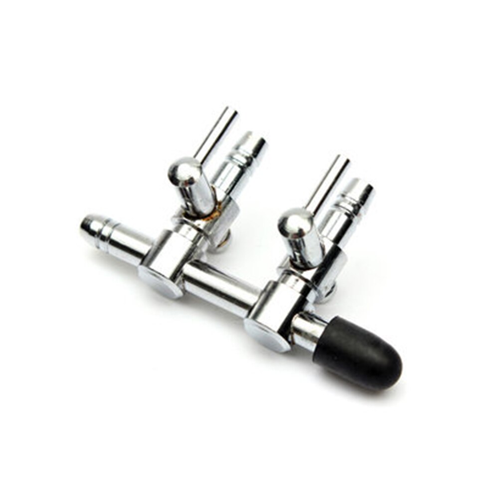 Stainless Steel Aquarium Fish Tank Air Flow Distributor 1-5 ways Lever Control Aquarium Pet Supplies: 2 Way
