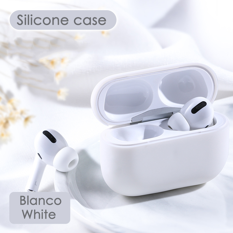 Case Apple Airpods Pro 8 Kleur Gevallen Beschermende Waterdichte Siliconen Draadloze Bluetooth Hoofdtelefoon Case Multicolor: White