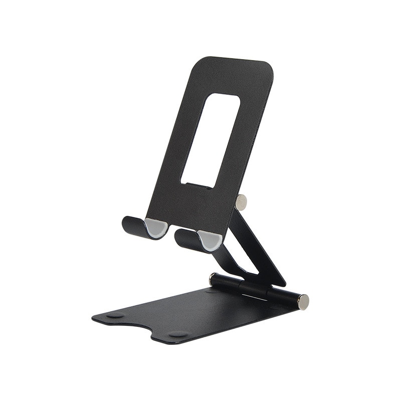 Universal Desk Cell Phone Tablet Holder Folding Adjustable Stand Bracket Phone Stander Desktop For Xiaomi Huawei: Black
