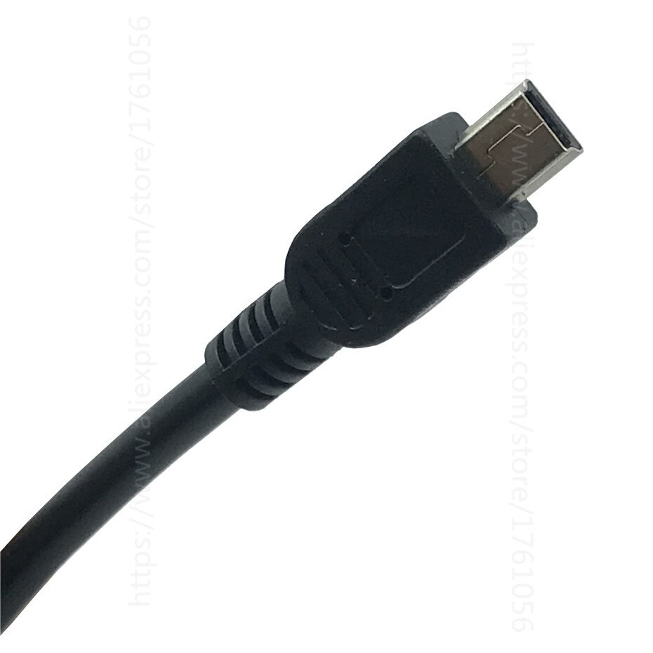 Usb kabel panel montering type mini usb 2.0 5 pin han til hun forlænger adapter kabel med skruer 30cm 50cm