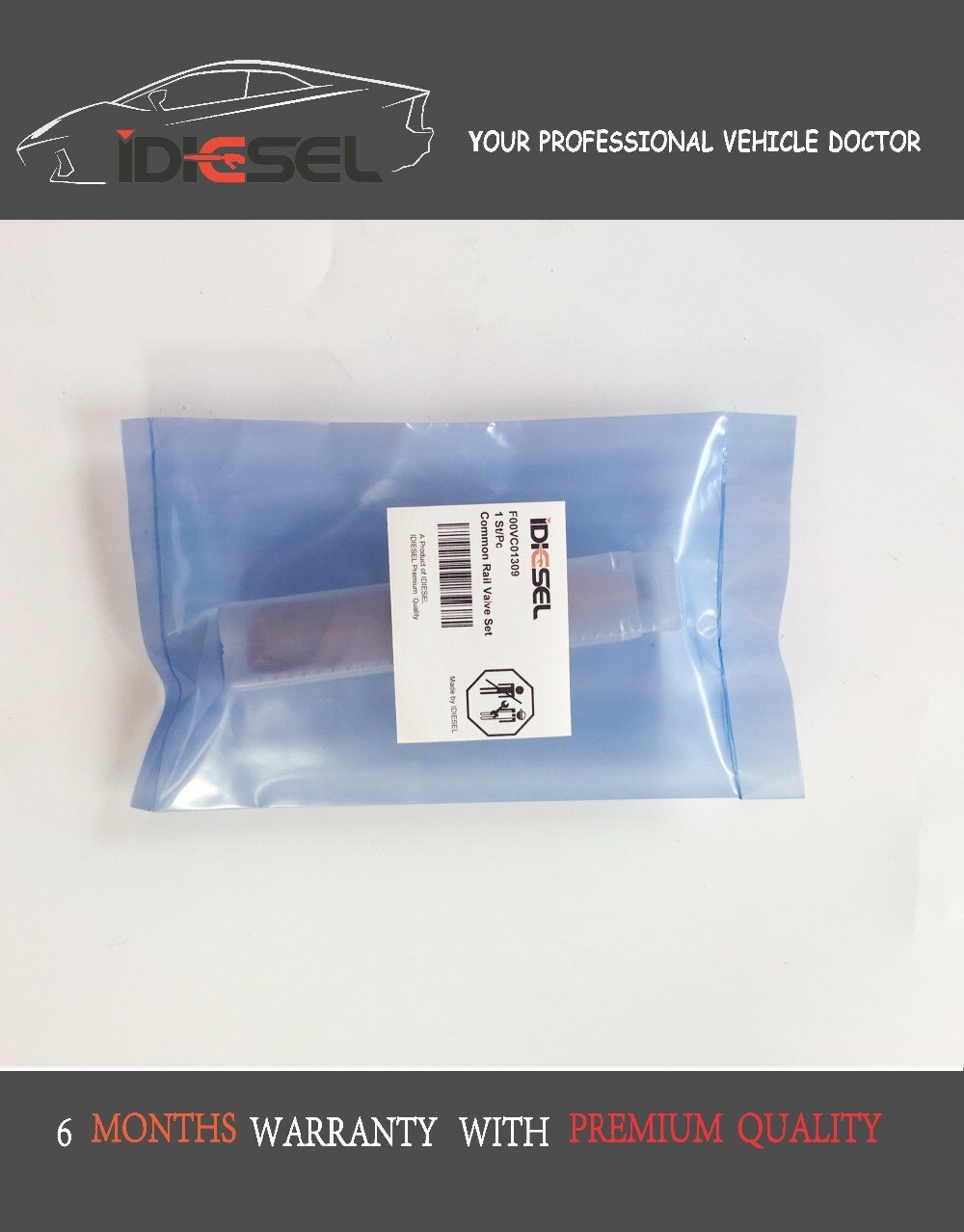 Common rail injector regelklep F00VC01309/F 00 V C01 309 voor 0445110123/0445110124/0445110128/0445110129/0445110054